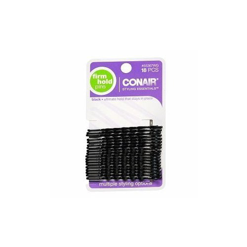 30-Pieces Ball Tips 1.5" Diane Black Hair Bobby Pins Smooth Finish